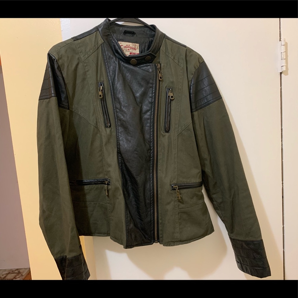 Fatigue Green/ Black Jacket sz Large